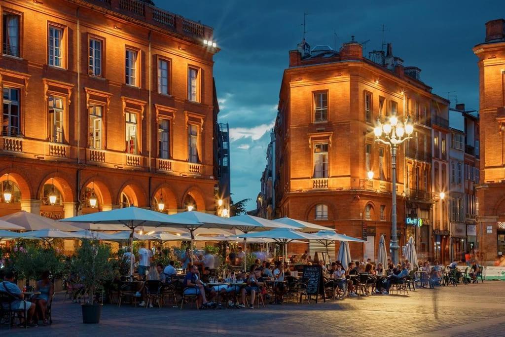 *Grand T3*Lumineux*Vue*Parking* Lägenhet Toulouse Exteriör bild