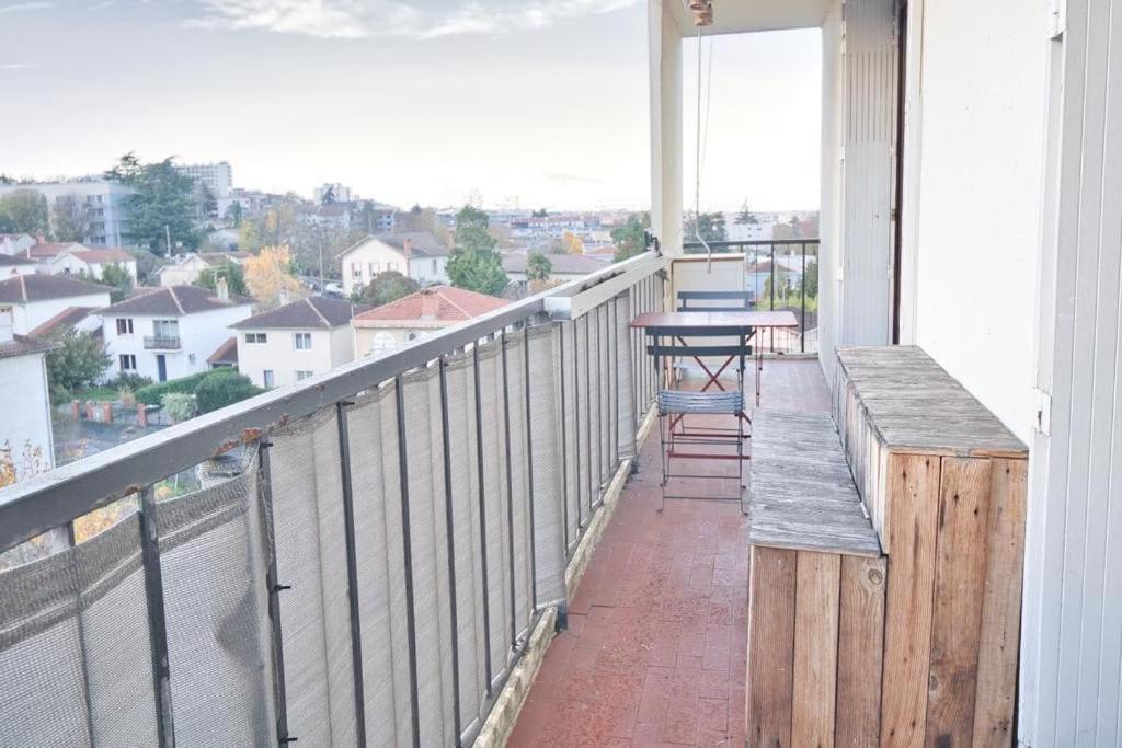 *Grand T3*Lumineux*Vue*Parking* Lägenhet Toulouse Exteriör bild