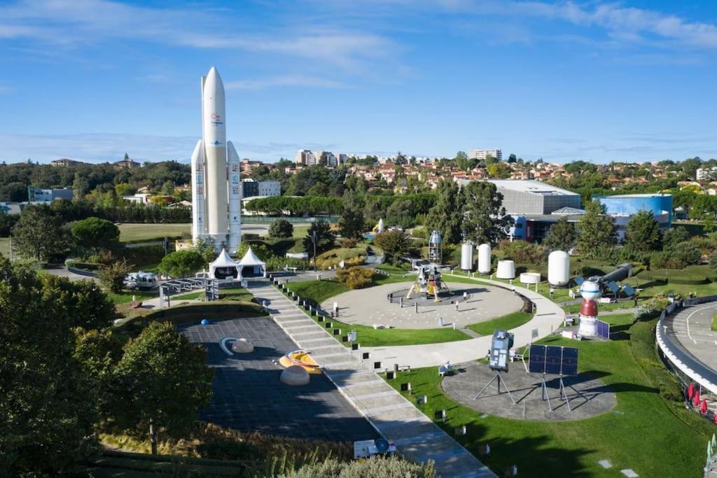 *Grand T3*Lumineux*Vue*Parking* Lägenhet Toulouse Exteriör bild